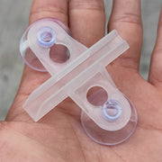 水槽セパレーター用吸盤 仕切り板用 同色10個セット アクアリウム ペット用品 隔離用品 熱帯魚 仕切り 固定 吸盤 キズゴム パーテーション