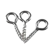 ネジ式ヒートン 100個 ステンレス 接続金具 8mm 10mm 12mm 14mm 16mm アクセサリーパーツ ハンドメイド 手芸 DIY