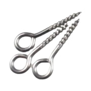 ネジ式ヒートン 100個 ステンレス 接続金具 8mm 10mm 12mm 14mm 16mm アクセサリーパーツ ハンドメイド 手芸 DIY