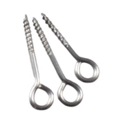 ネジ式ヒートン 100個 ステンレス 接続金具 8mm 10mm 12mm 14mm 16mm アクセサリーパーツ ハンドメイド 手芸 DIY