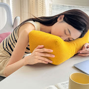 背もたれクッション 背当てクッション 腰当て 椅子枕 腰枕 ランバーサポート チェアクッション ソファクッション スクエア 長方形 穴あき フィット 通気性 大人用 負担軽減 オフィス デスクワーク かわいい ふわふわ おしゃれ 単色