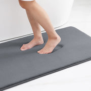 バスマット 足拭きマット 洗面所マット 玄関マット トイレマット フロアマット 41×61cm 吸水性 滑り止め 長方形 ふかふか もこもこ 柔らかい シンプル お風呂場 浴室 バスルーム 脱衣所 キッチン リビング バス用品 日用品雑貨