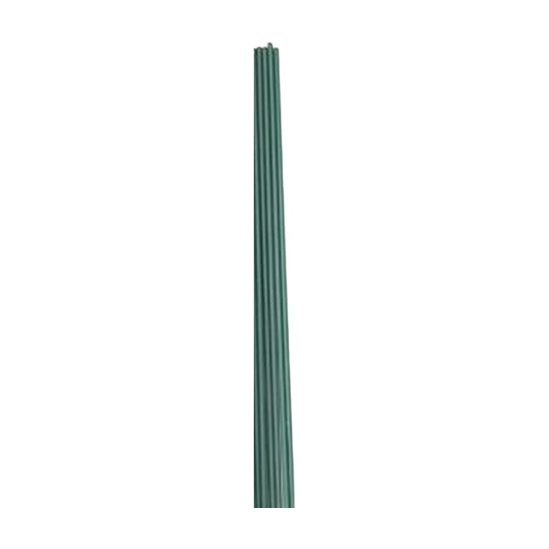 フラワーワイヤー 造花用の茎 10本セット 40cm 太さ2mm フラワー クラフト 手芸 DIY用 花芸素材 曲げ可能 人工花茎 手作りキット 造花 花束 ギフト 造花材料