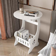 サイドテーブル ナイトテーブル ミニテーブル 机 マガジンラック 木製 インテリア 家具 おしゃれ 可愛い ソファーテーブル ベッドサイド 白