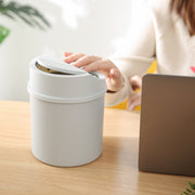 ゴミ箱 卓上 机上 蓋付き フタ付き 単品 1個 ダストボックス ミニサイズ 小型 リビング ダイニング テーブル上 洗面所 コンパクト シンプル かわいい パステルカラー
