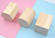 ペンホルダー ペン立て ペンスタンド DIY用ベース 工作素材 手芸用品 ハンドメイド用品 円筒形 ラウンド 筒形 角柱型 スクエア 四角形 六角形 ヘキサゴン 木製 シンプル カジュアル