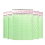 クッション封筒 同色同サイズ10枚セット 11×15cm 13×18cm 緩衝材入り 封かんテープ付き 色付き カラー 発送用袋 小物包装 エアパッキン袋 宅配便 メール便 フリマ 通販 ラッピング資材 ネットショップ 梱包資材