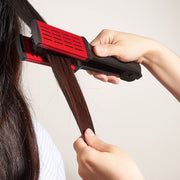 ツインブラシ ヘアブラシ 両面ブラシ 挟む ストレートへア ヘアケア スタイリング 髪の毛 とかす 梳かす ヘアーブラシ