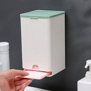 サニタリー収納ケース ナプキンストッカー ナプキン収納ホルダー トイレ用品 収納ボックス ウォールホルダー 貼付けタイプ 壁掛け 整理用品 取出しやすい