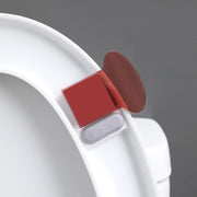 便座用取っ手 便座取っ手 4個 トイレ用品 ハンドル 持ち手 リフター 上げ下げ 持ち上げ 蓋 フタ ふた 衛生 半透明 便利 シンプル 無地