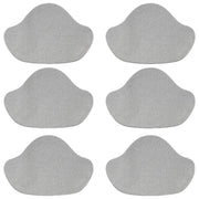かかと修理パッチ 6枚セット かかと補修材 靴用品 補修用品 内側 修理 シールタイプ 靴擦れ防止 かかと保護 スニーカー 革靴 運動靴 内履き ヒール 簡単 便利 カラバリ豊富