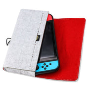 Nintendo Switch用ケース Switch Lite スイッチ 保護 フェルト 衝撃 軽量 ケース スイッチ用ケース ソフト収納付き 保護ケース 保護カバー ソフトケース 大人 シンプル おしゃれ