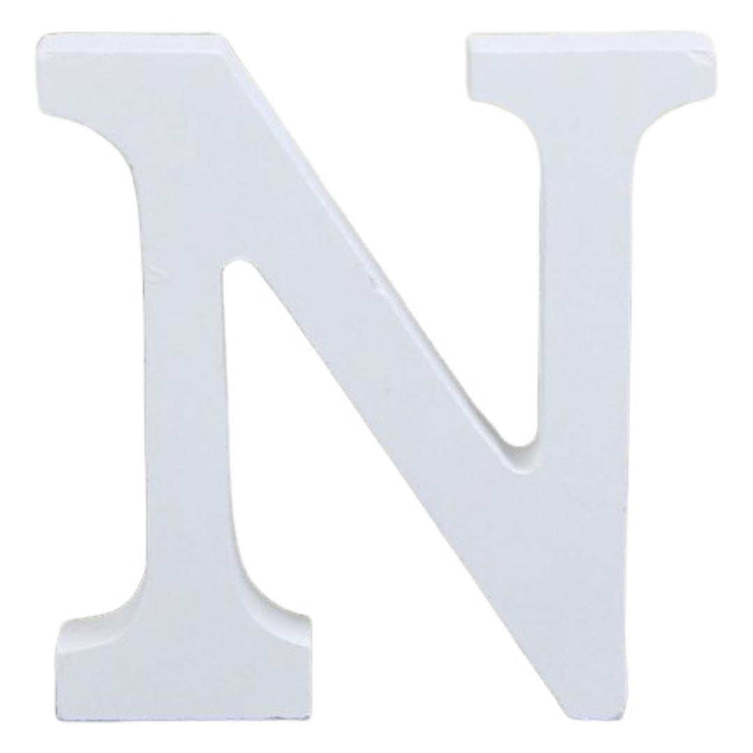 アルファベット オブジェ 置物 単品 1個 N～Z ハート 大文字 英語 木製 自立型 結婚式 ウエディング ウェルカムボード 8cm サイン 表札 インテリア 玄関 リビング 撮影 記念日 シンプル シック ナチュラル かわいい