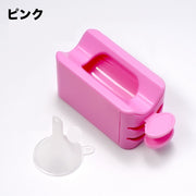パウダーキャッチャー パウダーリサイクル ネイルアート用品 引き出し式 粉塵収集 パウダー ラメ グリッター 集塵ボックス 汚れ防止 飛び散り防止 スコップ エコ 時短 回収 ネイルダストコレクター 再利用 便利グッズ セルフネイル コンパクト