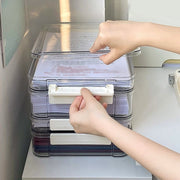 書類収納ケース A4サイズ 蓋付き 縦置き 横置き 卓上収納 事務用品 書類整理 オフィス収納 机上 防塵 クリアカラー 中が見える 多用途 フタ 文房具