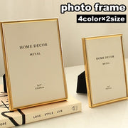 フォトフレーム フォトスタンド 写真立て 卓上 横置き 縦置き スクエア型 北欧風 シンプル モダン お洒落 インテリア ナチュラル