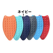 アイロンマット アイロン置き 単品 1個 キッチン 洗濯用品 耐熱 シリコン 吊り下げ 滑り止め 凸凹 デコボコ 焦げ防止 ソフト 洗える 便利 シンプル
