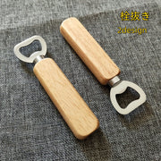 栓抜き ボトルオープナー 蓋開け 瓶 キャップ キッチンツール インテリア 木製ハンドル ウッド 薄型 コンパクト ギフト ナチュラル おしゃれ シンプル