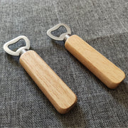栓抜き ボトルオープナー 蓋開け 瓶 キャップ キッチンツール インテリア 木製ハンドル ウッド 薄型 コンパクト ギフト ナチュラル おしゃれ シンプル