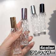 アトマイザー 詰め替え容器 13ml コスメ 香水 詰替え 持ち運び スプレー コンパクト ミニ 化粧品 旅行 トラベル ガラス 透明 おしゃれ かわいい