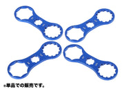 自転車用フォークレンチ フロントフォーク キャップ レンチ スパナ MTB マウンテンバイク クロスバイク メンテナンス用品 自転車修理