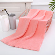 フェイスタオル 35×75cm バス用品 日用品 無地 単色 シンプル ふんわり ふわふわ 柔らかい お風呂 洗顔 洗面 手拭き キッチン