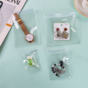 アクセサリーケース アクセサリー用パウチ 10枚セット 密封パック 小分け袋 収納 保管 店舗 旅行 出張 持ち運び 透明クリア