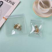 アクセサリーケース アクセサリー用パウチ 10枚セット 密封パック 小分け袋 収納 保管 店舗 旅行 出張 持ち運び 透明クリア