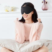 アイマスク 立体型 3D 安眠グッズ 男女兼用 シンプル 無地 遮光 サイズ調節可能 旅行 睡眠 昼寝 就寝 仮眠 休憩 長距離バス 飛行機 携帯 自宅 リラックス 便利 トラベルグッズ