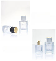 アトマイザー 詰め替え容器 スプレーボトル 30ml 50ml ガラス瓶 ディスペンサー スプレー 香水 小分けボトル ポータブル ミニボトル アロマ フレグランス コロン シンプル おしゃれ 上品 かわいい コンパクト 持ち運び