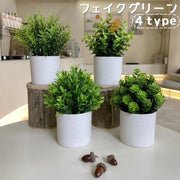 フェイクグリーン 人工観葉植物 造花 鉢植え インテリア 装飾 リーフ 葉っぱ 飾り 置物 リビング 玄関 おしゃれ 種類豊富 水不要