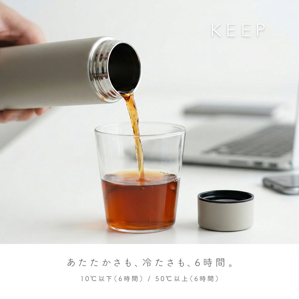 【sumuu スムウ】 真空 ダブル ステンレスボトル ポケットマグ ステンレス スリムボトル 250ml 極細スリム 超軽量 通勤 オフィス ミニボトル 真空 直飲み 水筒 保温保冷 白湯用 おしゃれ 飲みきり