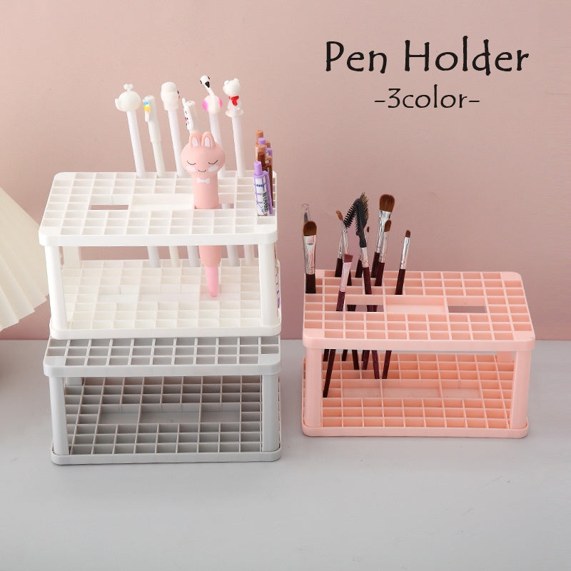 ペンホルダー 鉛筆立て ペン立て ペンスタンド 文房具 卓上 机上収納 メイクブラシホルダー かわいい おしゃれ 整理整頓 便利