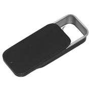 小物入れ 2個セット 2個入り ブリキ缶 缶ケース ミニボックス 収納ケース 角缶 箱 小型 小さめ ミニ 蓋付き スライド式 長方形 四角形 シンプル 小物 収納 保管 保存