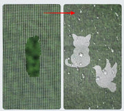 網戸補修シート 4枚セット 補修テープ 破れ補修 網戸 編み戸 あみ戸 修理 修繕 虫対策 粘着テープ 貼るだけ 簡単 DIY ネコ トリ メッシュ