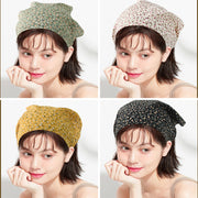 三角巾 レディース 女性 キッチン雑貨 台所用品 生活雑貨 日用雑貨 ヘアアクセサリー ヘアバンド型 ヘアバンドタイプ バンダナ風 総柄 花柄 フラワー シンプル カジュアル 可愛い キュート おしゃれ カントリー調 家庭科
