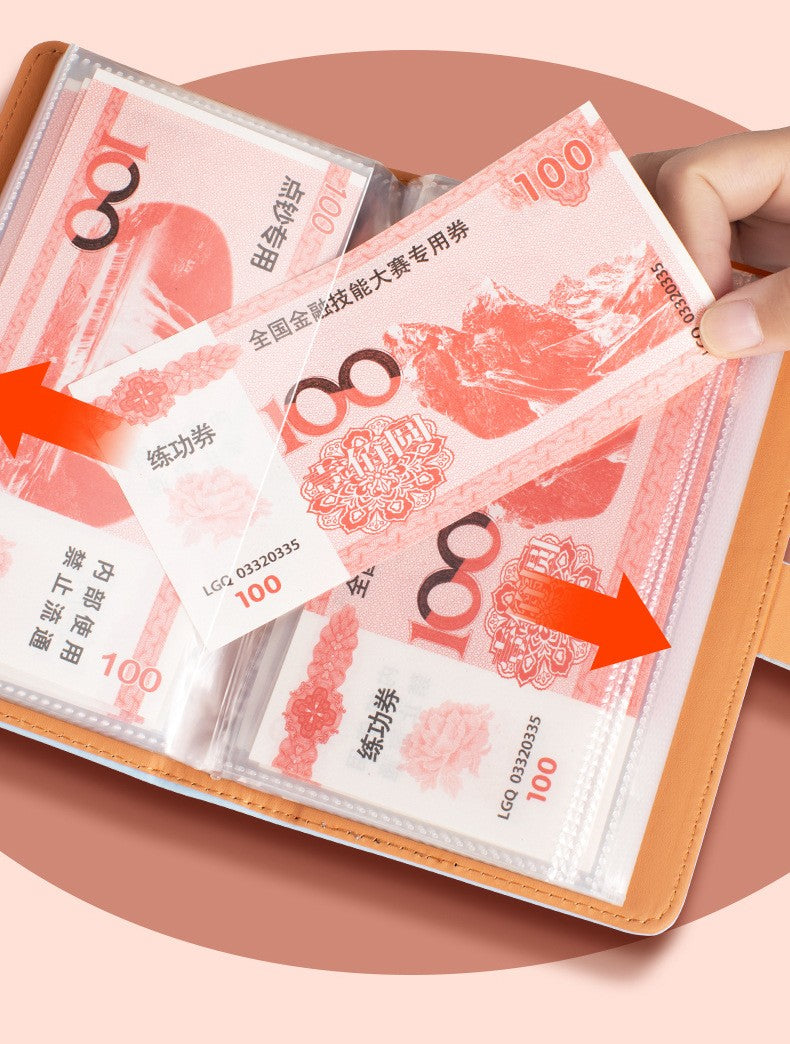 貯金ファイル お札ファイル 封筒貯金 ダイヤルロック付き 鍵付き お札入れ 商品画像4