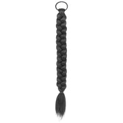 エクステ エクステンション 三つ編み ヘアゴム付き 単品 1本 レディース 女性 婦人 付け毛 つけ毛 ヘアアレンジ 可愛い おしゃれ イメチェン コスプレ