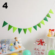 三角ガーランド フラッグガーランド 三角旗 誕生日 パーティー イベント 屋内 装飾 飾り付け おしゃれ かわいい トライアングル はた お祝い バースデー