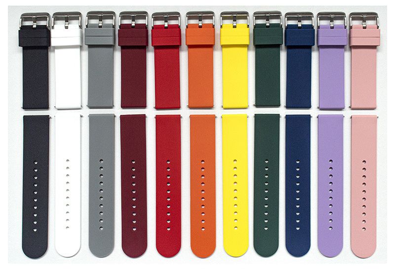 腕時計用ベルト スマートウォッチ用 交換用ベルト シリコン ラバー バンド 商品画像4
