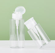 詰め替え容器 小分け容器 トラベルボトル プッシュボトル 150ml 200ml 300ml ポンプディスペンサー 化粧水 ローション 旅行 持ち運び 携帯 押す