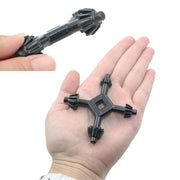 4in1ドリルチャックキー 工具 DIY ブラック シルバーカラー 便利 コンパクト 電動ドリル ロック