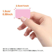 ラベルシール 1ロール800枚 ステッカー シール ロールシール インデックスシール カラー カラフル ラベル 容器 ノート 文房具 かわいい おしゃれ