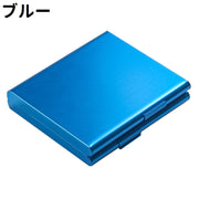 シガレットケース タバコケース たばこケース 煙草ケース 紙巻きたばこケース タバコ入れ 煙草入れ 四角形 シンプル コンパクト 収納 保管 持ち運び 持ち歩き