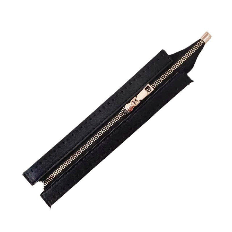 ファスナー 裁縫 24cm パーツ レザー調 フェイクレザー 商品画像4