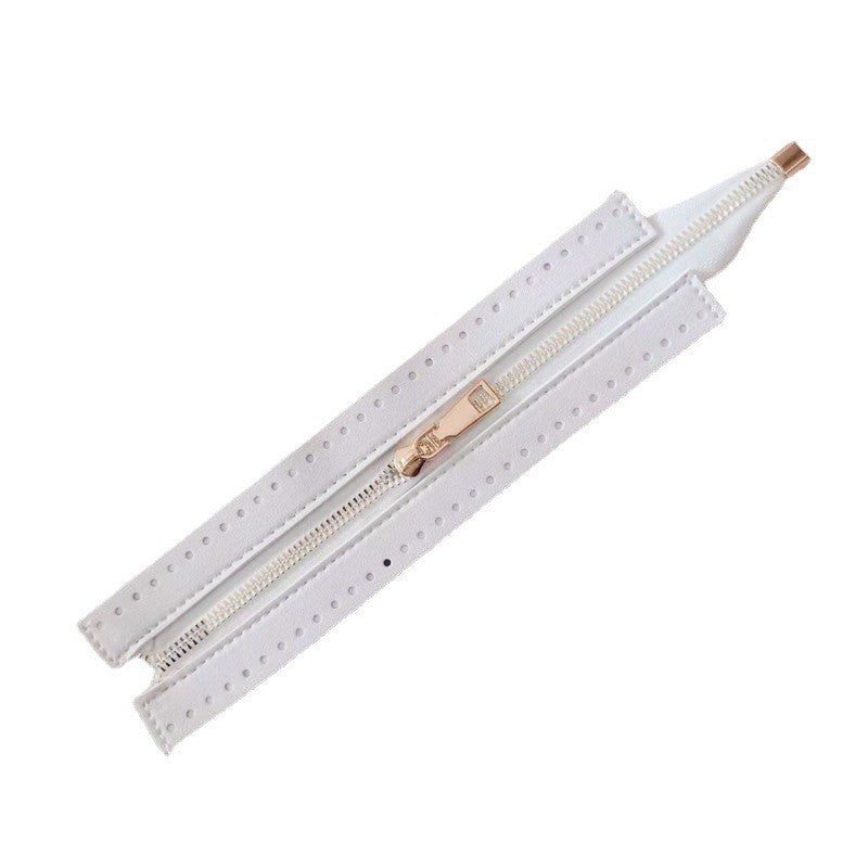 ファスナー 裁縫 24cm パーツ レザー調 フェイクレザー 商品画像5