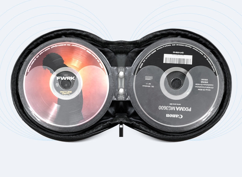 CDケース DVDケース ディスクケース メディアケース バッグ 持ち手付き 商品画像4