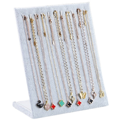 ネックレススタンド アクセサリースタンド フック12個 アクセサリー用品 ディスプレイ 飾る グレー バリエーション画像