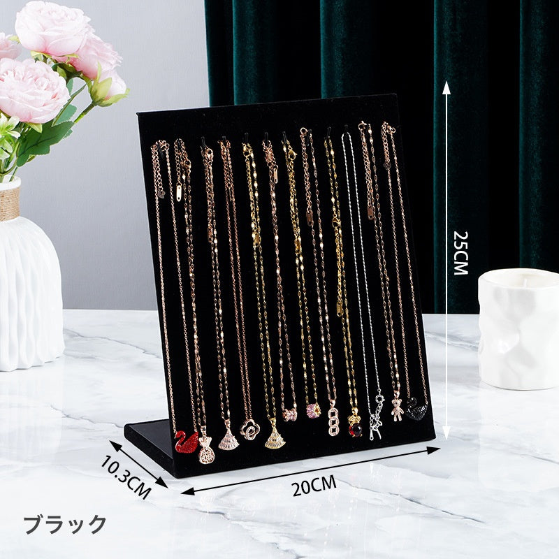 ネックレススタンド アクセサリースタンド フック12個 アクセサリー用品 ディスプレイ 飾る 商品画像5