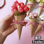 造花 インテリア 花 花束 ミニ フラワー 花飾り リビング ガーデニング アートフラワー 寝室 装飾 飾り ギフト 誕生日 プレゼント 母の日